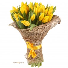 Букет  "35 Желтых тюльпанов"